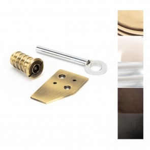 Key-Flush Sash Stop - Various Finishes