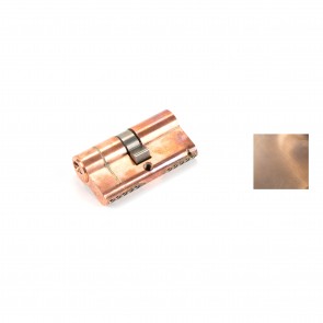 5pin Double Euro Cylinder Polished Bronze - Various Sizes