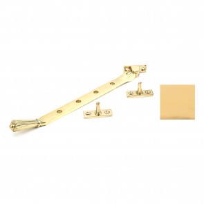 Hinton Stay Polished Brass - Various Sizes