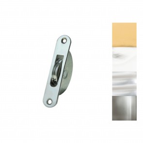 Round Ended Sash Ball Pulley - Various Finishes