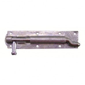 Cranked Door Bolt - Galvanised - Various Sizes