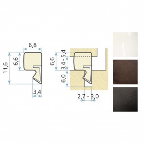 Schlegel - Aquamac 63 (Qlon QL 3005) Weatherseal - Various Lengths