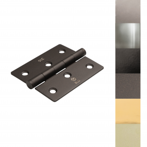 76 x 66 x 2mm Slim Knuckle Window Hinge - Various Finishes (Grade 316) (Each)