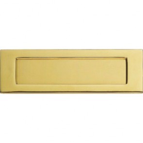 Letter Plate - Polished Brass