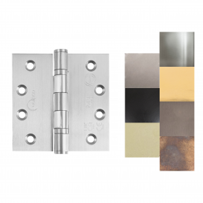 Eclipse 4"x4" Wide Ball Bearing Hinge (Pair) - Various Finishes