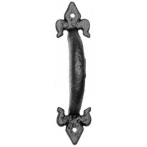 Fleur De Llys Pull handle (564) - Black Antique - Various Sizes