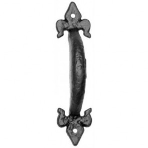Fleur De Llys Pull handle (564) - Black Antique - Various Sizes