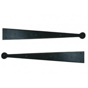 Handmade Hinge Fronts - Black Powder Coated