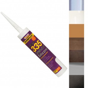 Everbuild 335 Low Modulus Silicone - Various Colours