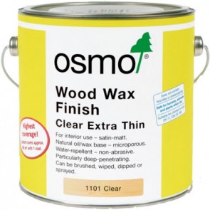 Osmo Wood Wax Finish Extra Thin (1101) - Clear