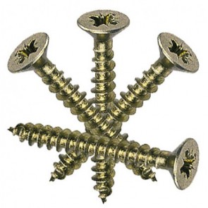 4.5mm (Gauge 9) Passivated Countersunk Screws (length 20-80mm)