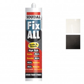 Fix All high tack seals and bonds sealant and adhesive - Various Colours