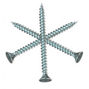 3mm (Gauge 6) Zinc Pozi Screws (length 13-35mm)