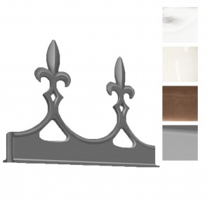 Exitex - Aluminium Fleur de Lys Crest - Various Finishes