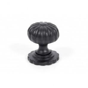 Cabinet Knob (with base) - Black