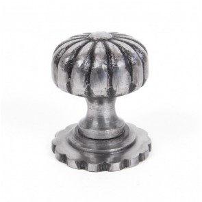 Cabinet Knob (with base) - Natural Smooth 