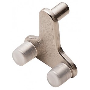 Shelf Support - Plug in - Nickel Plated (10)