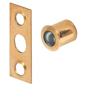 8mmø Press Fit Ball Catch - Brass Plated