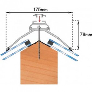 Exitex - Cresfinex MK2 175mm Ridge - Aluminium (Various Lengths)