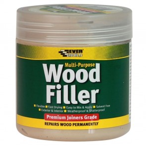 Everbuild 1 Part Wood Filler 250ml (MOQ 6) - Various Finishes
