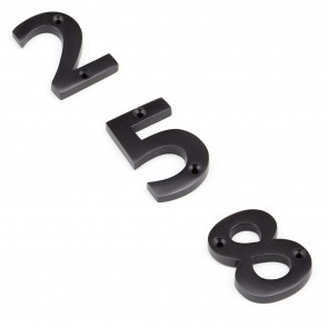 Numerals 0 to 9 - Aged Bronze