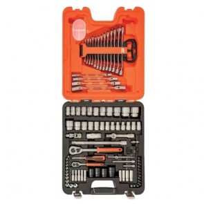 Bahco S87+7 ¼'' & ½'' 94 Piece Drive Socket & Spanner Set