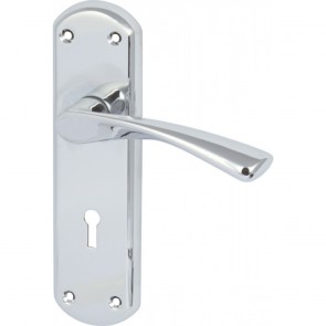 Olton Lever Handle Sets - Polished Chrome