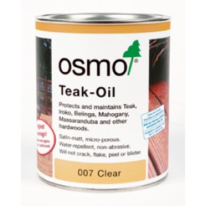 Osmo Teak Oil 0.75L Clear 007