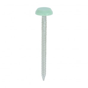 50mm Polymer Head Nails Cream Large Head (100)