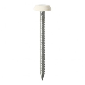 50mm Polymer Head Nails White Large Head (100)