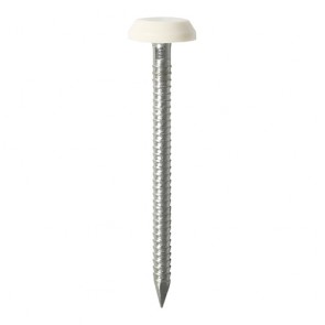 50mm Polymer Head Nails White Large Head (100)