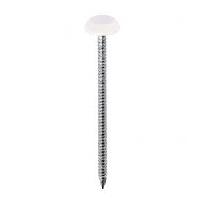 Polymer Head Nails Cream - Various Sizes