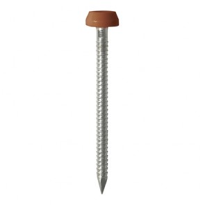 40mm Polymer Head Nails Brown (250)