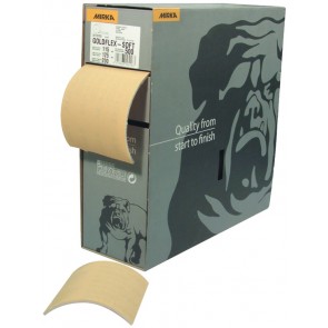 Mirka Goldflex - Abrasive Roll - 180 to 500 Grit (50M)