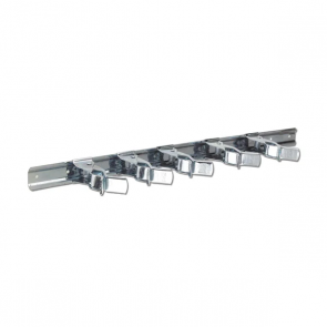 95 x 43mm Adjustable Spring Loaded Clip (5 Clips) (2.5kg Load per Clip)