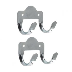 75mm Metal Tool Storage Hook (2 Pack) (20kg Max Load)