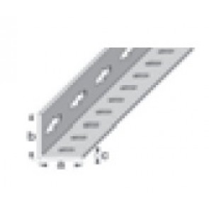 2.5m x 23.5mm Equal Sided Angle - Drilled Galvanised Steel