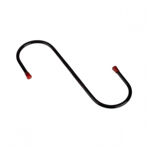 200 x 8 x 135mm S Hook - Black