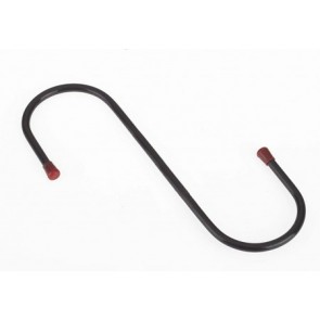 S Hook 400 x 8 x 140mm - Steel Black