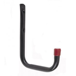 Single Tubular Hook 200 x 20 x 150mm - Steel Black 