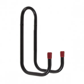 205 x 70 x 120mm Tubular Double Hook - Black