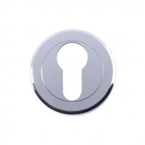 Serozzetta Euro Profile Escutcheon - Polished Chrome