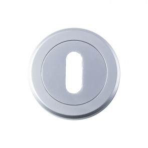 Serozzetta Standard Profile Escutcheon - Satin Chrome