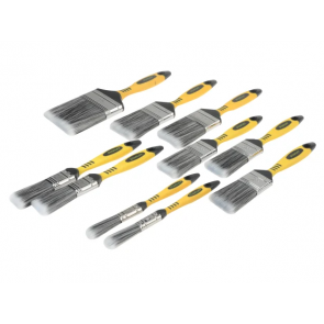 Stanley Synthetic Paint Brush Set of 10 (12x2, 25x2, 38x3, 50x2 & 75)