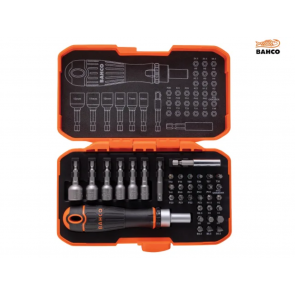 Bahco Ratcheting Coloured 36 Piece Bit Set