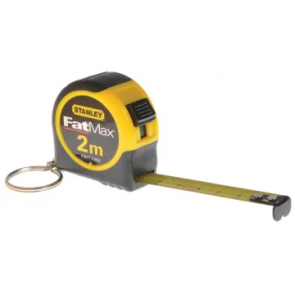 Stanley Key Ring Tape 2m (Width 13mm)
