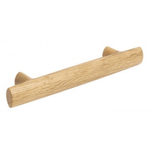 T-Bar Handle, 190mm (128mm cc) - Oak