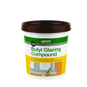 Butyl Glazing Compound - Various Colours