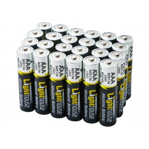 Lighthouse 24 x AAA Alkaline Batteries