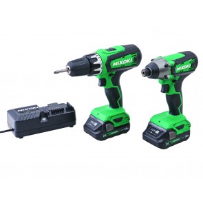 Hikoki 18V Combi & Impact Drill Twin Pack